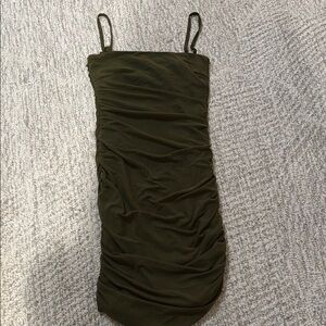 NWT Princess Polly bodycon olive dress